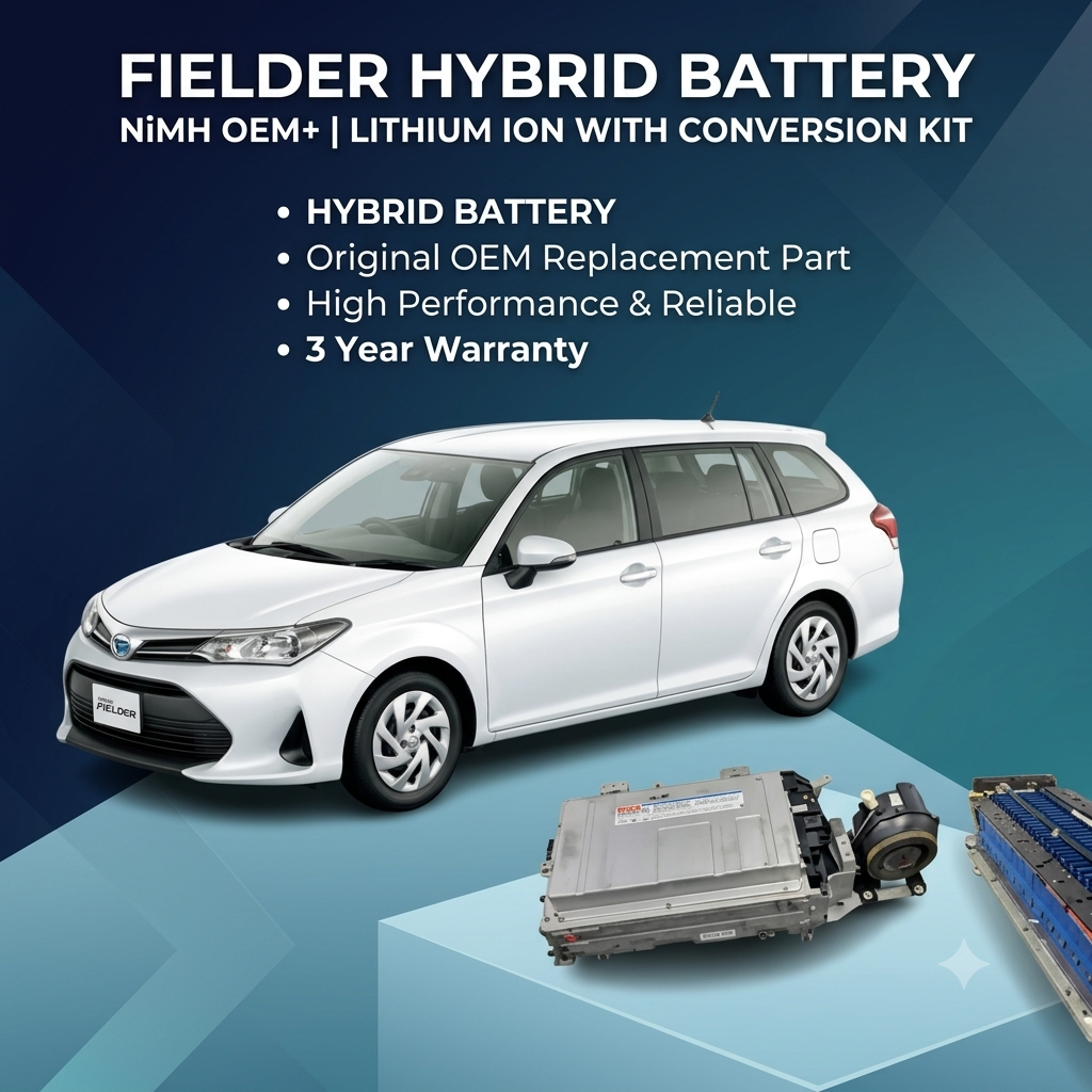 Toyota Fielder Hybrid Battery Replacement In Pakistan