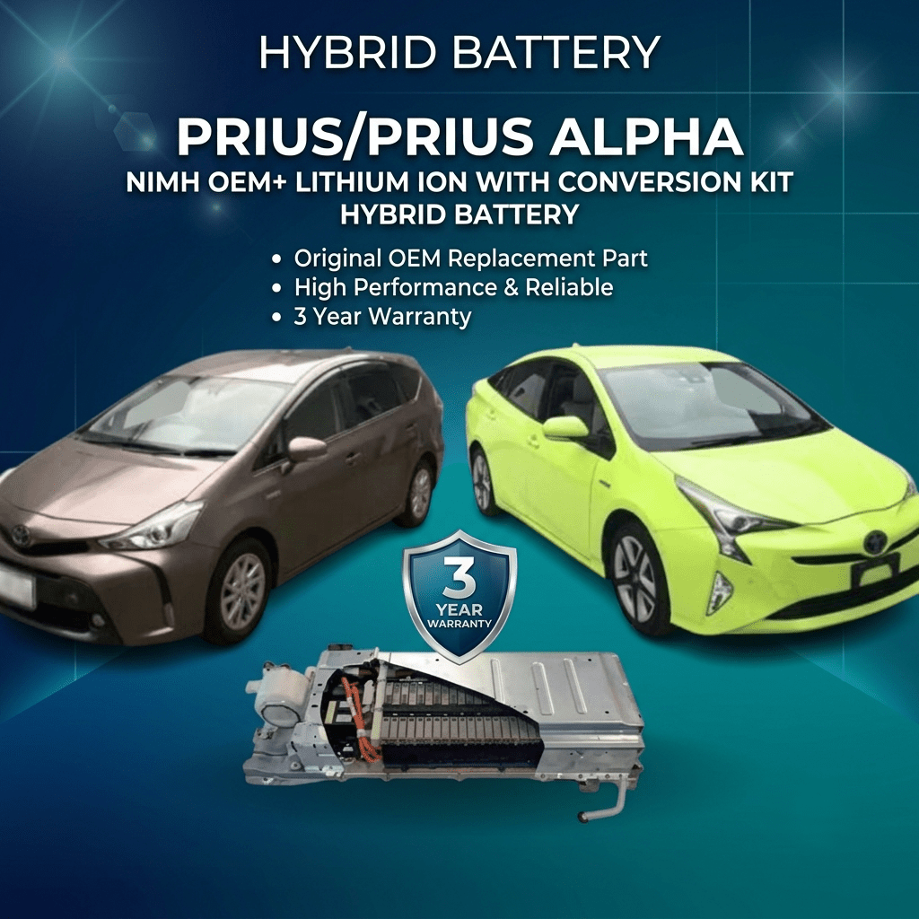 Toyota Prius Alpha hybrid battery replacement in Pakistan - Hybrid Battery Replacement Pakistan